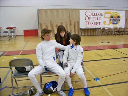 Ryan and Brendan before bouts