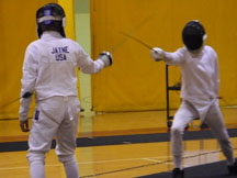 Andrew Jayne Epee Fencing