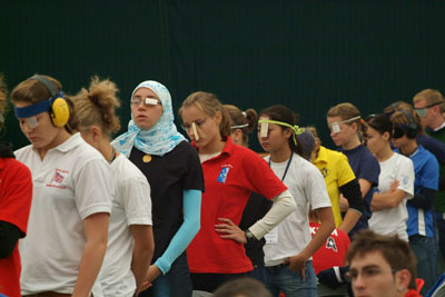 World Youth A Chmapionships Modern Pentathlon Shooting Phase Girls