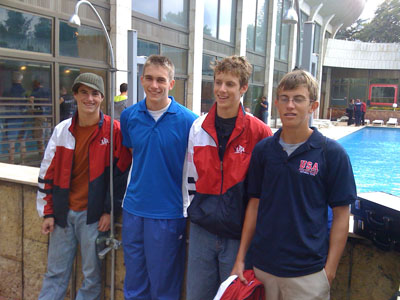 Team USA and Wilhelm Lombach