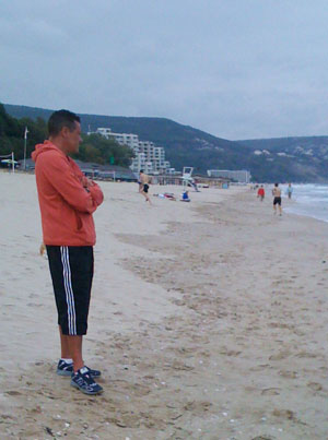 lifeguard in Albena, Bulgaria